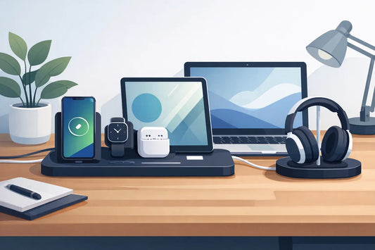 How to Organize Desk Charging Station