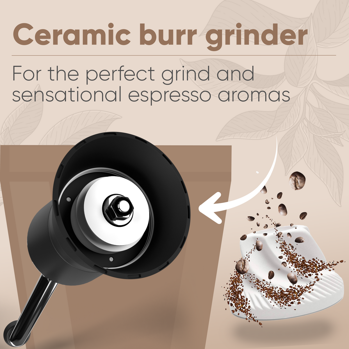 Leonomics Premium Coffee Grinder - Manual