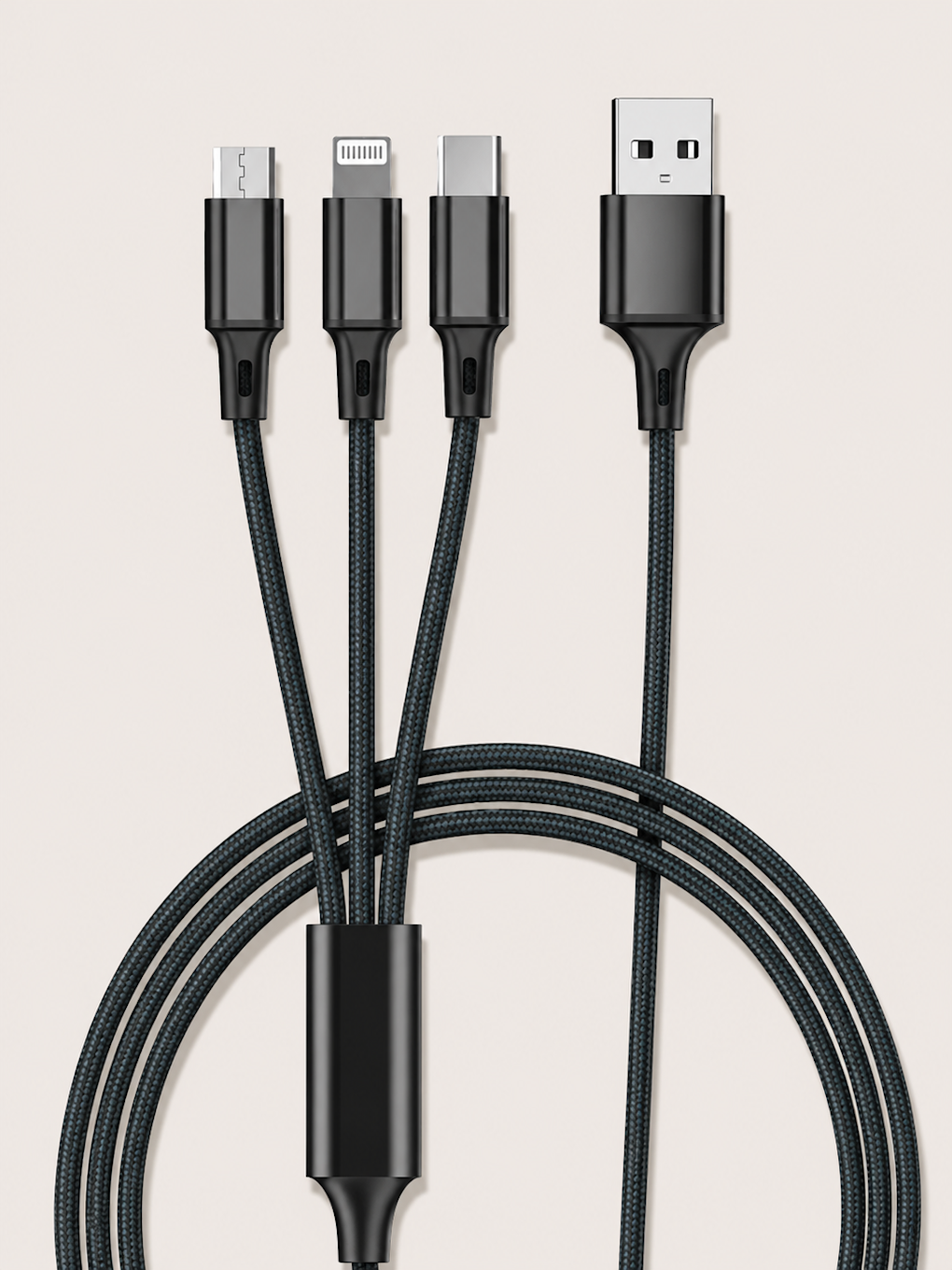 3-in-1 Fast Charging USB Cable